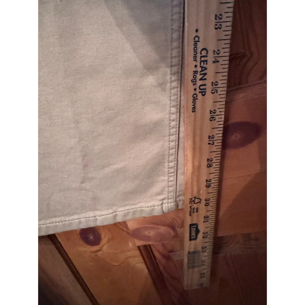 Quince 5-Pocket Pants 40x32 Khaki Tan Straight Leg Stretch Cotton Minimalist